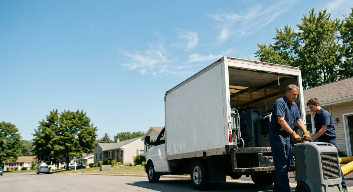 Water Damage Cleanup in Centerville, IN near me